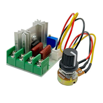 Potenciômetro de Dimmers Governor Module do controlador da velocidade do motor da C.A. 220V 2000w