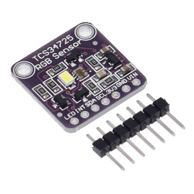 Placa do desenvolvimento da cor do RGB do módulo do sensor de CJMCU-34725 TCS34725 Smart