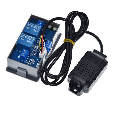 SHT20 10A DC 6V-30V Controlador de umidade digital de alta precisão Sensor de monitorização de temperatura