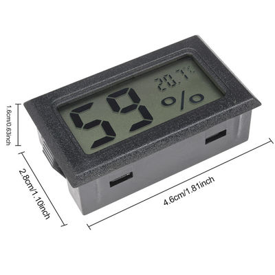 Controlador digital de umidade interior, medidor de temperatura, monitor ambiental certificado CE