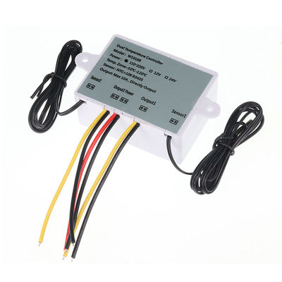 Controlador duplo Electric Heating 220V do termômetro do diodo emissor de luz Digital