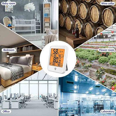Medidor 10% da umidade da temperatura ambiente do LCD - 99%RH -4F-158F