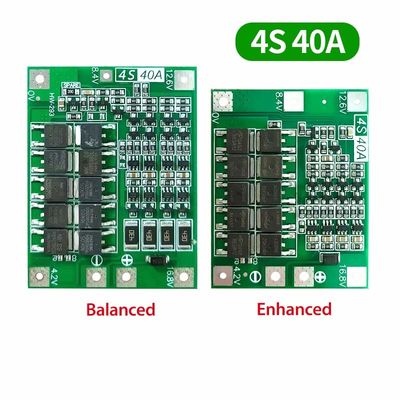 3S 4S 25A 40A 60A BMS Bateria de Proteção da placa Bateria de carregamento de iões de lítio
