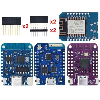 ESP8266 CH340G Development Board Baseado em WeMos D1 Mini Pro V3.0 NodeMcu 4MB/16MB Bytes Lua WIFI Internet das Coisas
