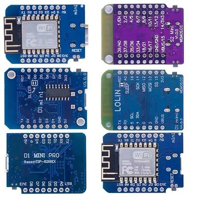 ESP8266 CH340G Development Board Baseado em WeMos D1 Mini Pro V3.0 NodeMcu 4MB/16MB Bytes Lua WIFI Internet das Coisas