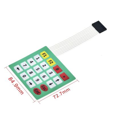 16 teclado de interruptor de membrana teclado 4 * 4 teclado de matriz para DIY KIT