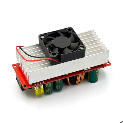 1800W 40A Placa de conversão de impulso DC-DC 10-60V Por ventilador Para módulo de potência de impulso de 12-90V