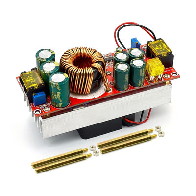 1800W 40A Placa de conversão de impulso DC-DC 10-60V Por ventilador Para módulo de potência de impulso de 12-90V