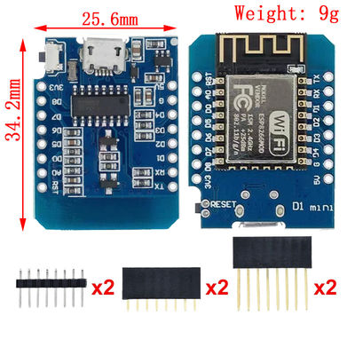 Baseado em ESP8266 CH340G Nodemcu V2 Mini Pro V3.0 NodeMcu 4MB/16MB Bytes Lua WIFI Internet Of Things Development Board