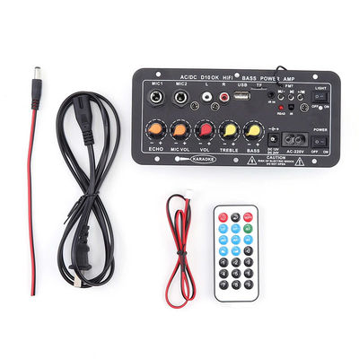 D10 Digital Power Amplifier Board com 30-120W de Potência de Saída Bluetooth 5.0 e entrada dupla de microfone para subwoofer e Karaoke
