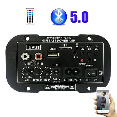 FM Radio Amplificador de Potência de Ferro Bluetooth 5.0 Música