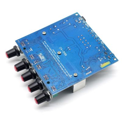 2.1 Amplificador HiFi Bluetooth 5.0 Placa de áudio com saída 2*50W+100W e alimentação DC12~24V