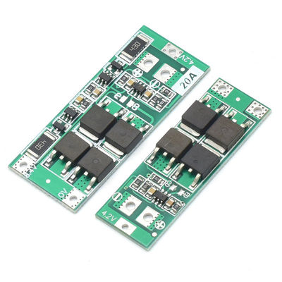2S 20A 7.4V 8.4V 18650 Bateria de lítio placa de proteção padrão/Balance Diy Bms para 18650