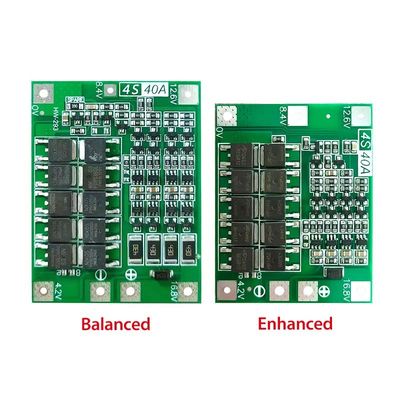 CA-4S-40A Carregador de Bateria Li-Ion Modulo de Célula Lipo PCB BMS Painel de Proteção para Motor de Furação 12.6V Com Equilíbrio