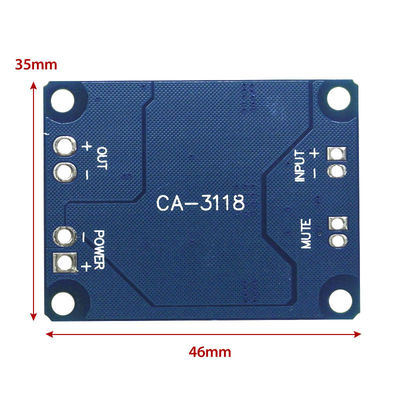 CA-3118 DC 12-24V PBTL 60W Mono Classe D Modulo de Amplificador de Potência Chip TPA3118