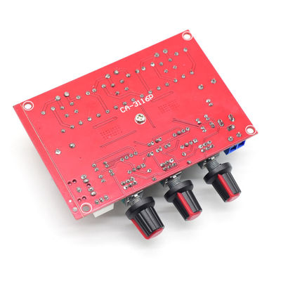 Modulo de amplificador digital CA-3116P com chip TPA3116D2 de saída 50Wx2+100W e tensão DC12-24V
