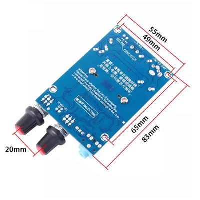 CA-3316A Tabela de amplificador de potência digital 100W Estéreo Classe D 12-24V BASS AMP TPA3116