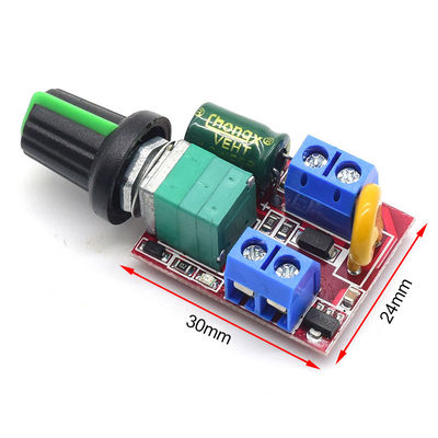CA-105AS 35V 5A 90W Controlador de velocidade do motor PWM Ajuste do painel de interruptor para escurecimento de LED