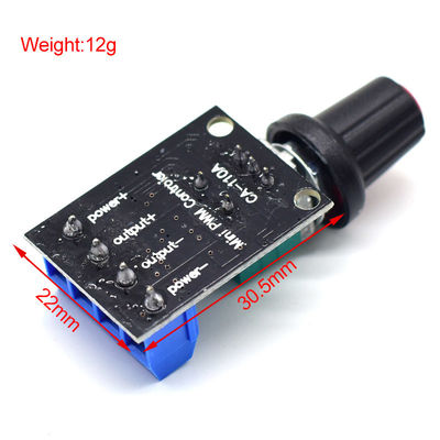 CA-110A 10A PWM DC Motor Controlador de velocidade 5V 12V Governador Regulador de velocidade LED Dimmer