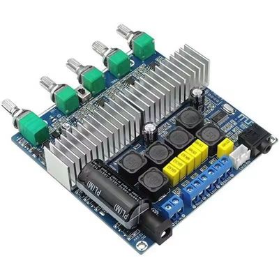CA-3169B 2.1 Channel Audio Power Amplifier Board com som de alta fidelidade e Bluetooth 5.0