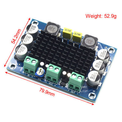 Placa amplificadora de áudio mono original CA-3116D 100W com chip TPA3116D2 e entrada de 12-24V