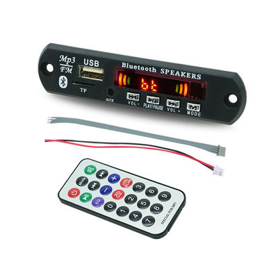 Placa decodificadora de rádio FM MP3 com função de rádio FM de áudio sem perdas e BT 5.0