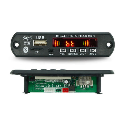 Placa decodificadora de rádio FM MP3 com função de rádio FM de áudio sem perdas e BT 5.0