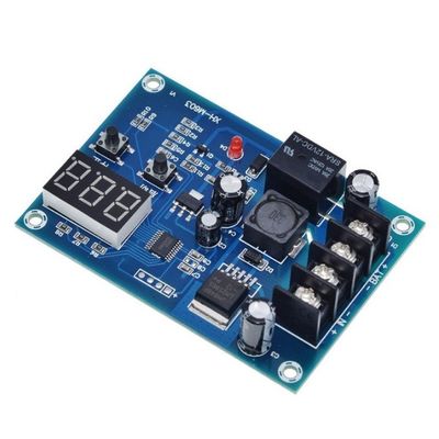 XH-M603 12-24V armazenamento bateria de lítio carregador de controle de interruptor placa de proteção com display LED