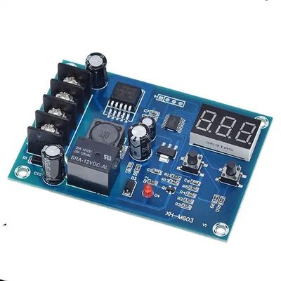 XH-M603 12-24V armazenamento bateria de lítio carregador de controle de interruptor placa de proteção com display LED