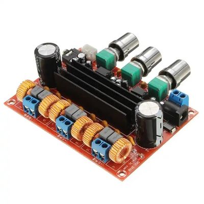 2.1 Quadro de amplificador digital de canal com chip TPA3116D2 de saída 50Wx2 e alimentação 12V-24V
