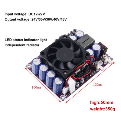 500W 25A Amplificador de potência de carro Modulo de alimentação DC-DC Step Up Boost Converter Boost Module