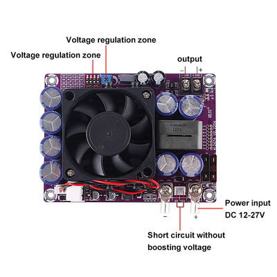 500W 25A Amplificador de potência de carro Modulo de alimentação DC-DC Step Up Boost Converter Boost Module
