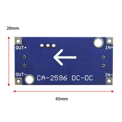 3.2-40V Entrada 1.5-35V Saída Ajustável DC para DC Modulo de Fornecimento de Energia Step Down LM2596