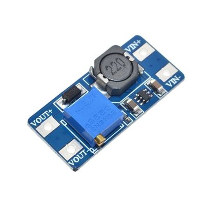 Tipo de montagem MT3608 2A 2-24V Placa de conversão de impulso CC-DC para alimentação reguladora
