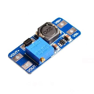 Tipo de montagem MT3608 2A 2-24V Placa de conversão de impulso CC-DC para alimentação reguladora
