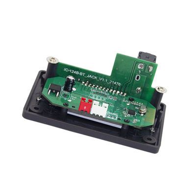 FLAC Formatos de áudio Suporte Bluetooth MP3 Decodificador de placa com tela a cores e função de gravador de voz