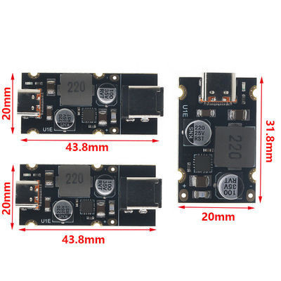 QC4.0 QC3.0 Modulo de adaptador de carregamento rápido USB PD65W tipo-C com tipo de montagem padrão