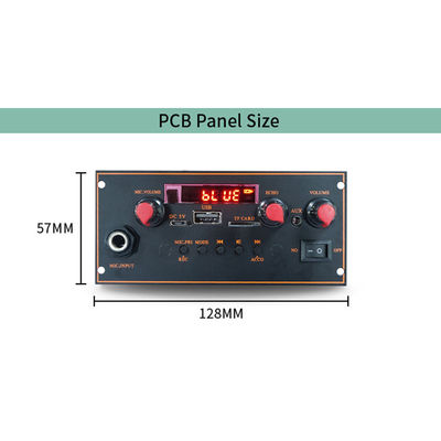 2x10W Bluetooth 5.0 Stereo Motherboard com MP3 Decoder e FM Radio Função