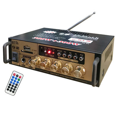 Home Audio Amplifier Mini 12V Lossless U Disk Radio com 2 canais 2.0 e BT Board