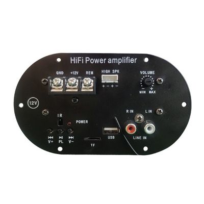 50W Subwoofer Tube Car Amplifier Board com Bluetooth 5.0 e TF Card/USB Playback