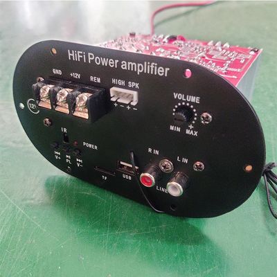 50W Subwoofer Tube Car Amplifier Board com Bluetooth 5.0 e TF Card/USB Playback