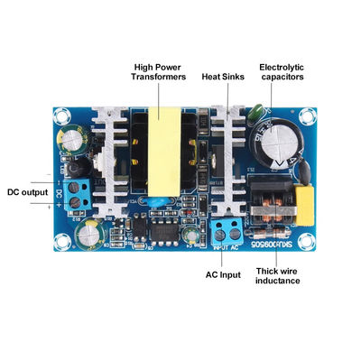 Modulo de alimentação AD-DC para sistemas de controlo industrial