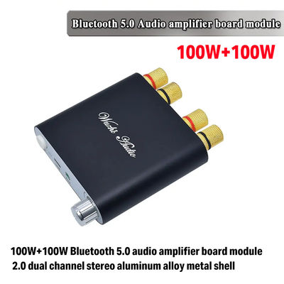 ZK-1002D 100W*2 BT 5.0 Wireless Mini Amplifier Board para automóvel doméstico TPA3116D2 5.0 AMP