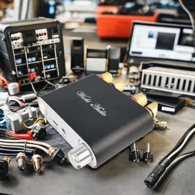 50W*2 BT 5.0 Amplificador de Potência de Áudio Modulo de Tabela 2.0 Amplificador de Receptor estéreo de Dual Channel