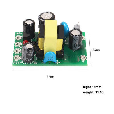 Tipo de montagem padrão AC-DC 110-220V módulo de alimentação por comutação com potência de saída de 6W