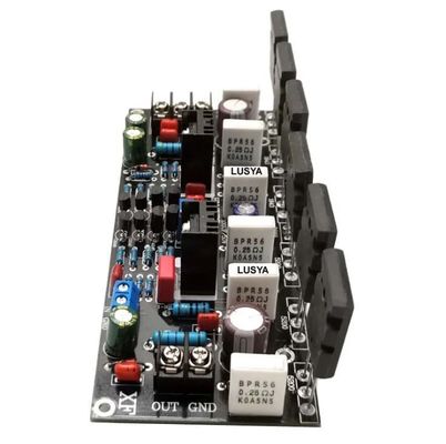 Placa amplificadora de áudio transistor Toshiba de canal único 300W para som de alta potência