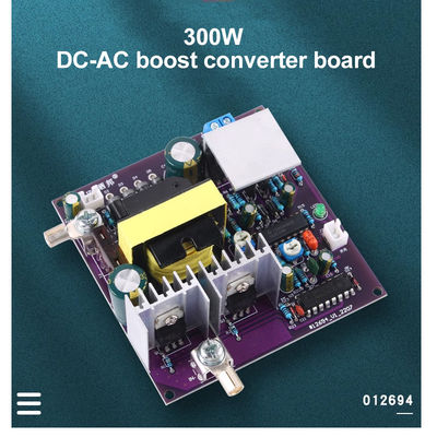Tipo de montagem padrão Conversor de impulso de 300W 12V a 220VAC Inversor step-up DC-AC 50Hz