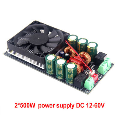 2X500W Classe D Digital Stereo Amplifier Board 12V-48V para Carro Karaoke Home Theater Subwoofer Speaker