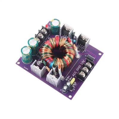 Voltagem de entrada 12V Conversor industrial DC-DC com amplificador montado em placa de potência dupla