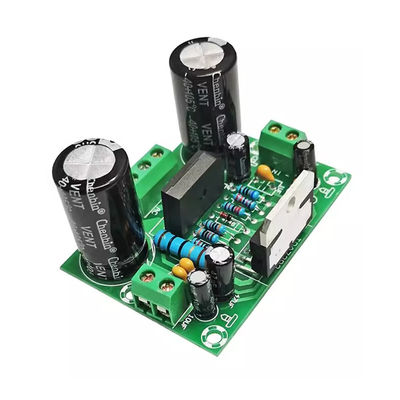 Placa amplificadora mono 100W com fonte de alimentação dupla AC12-32V para 2 canais